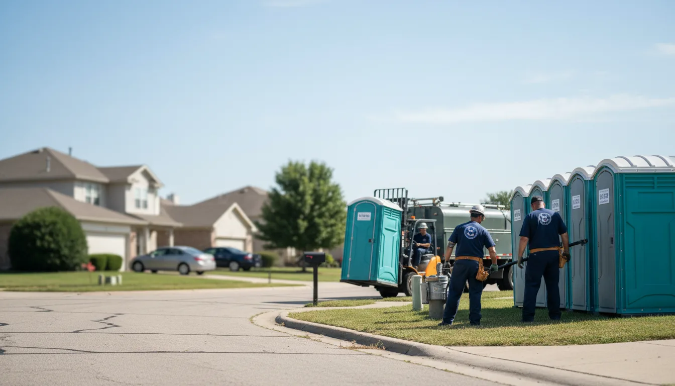 Porta Potty Rental in Peggy, TX near me